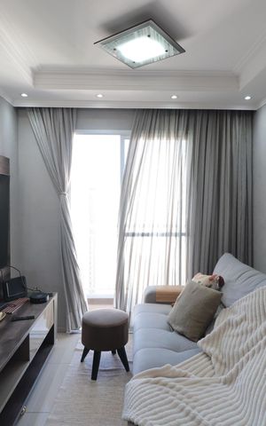 Apartamento à venda com 62m², 3 quartos e 2 vagasSala