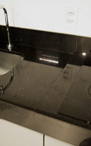 Studio à venda com 27m², 1 quarto e sem vagaCozinha