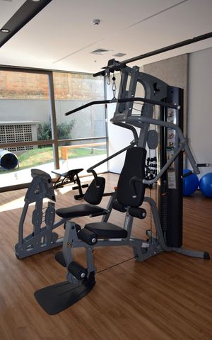 Studio à venda com 27m², 1 quarto e sem vagaAcademia