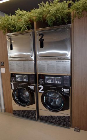 Studio à venda com 27m², 1 quarto e sem vagaLavanderia