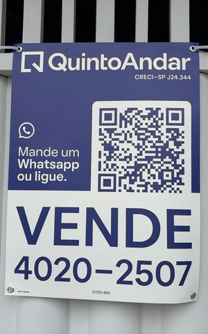 Casa à venda com 123m², 2 quartos e 2 vagasPlaquinha instalada COD GYZU-603