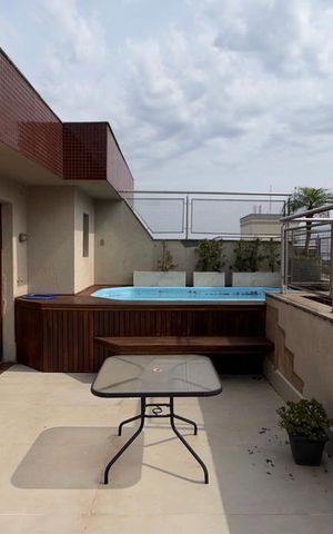 Apartamento para alugar com 180m², 3 quartos e 1 vaga