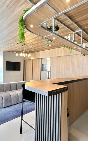 Apartamento para alugar com 50m², 1 quarto e 1 vaga Apartamento para alugar com 50m², 1 quarto e 1 vagaÁrea comum - Salão Gourmet