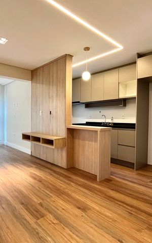 Apartamento para alugar com 50m², 1 quarto e 1 vaga Apartamento para alugar com 50m², 1 quarto e 1 vagaSala