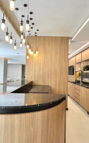 Apartamento para alugar com 50m², 1 quarto e 1 vaga Apartamento para alugar com 50m², 1 quarto e 1 vagaÁrea comum - Salão de festas