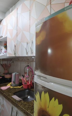 Apartamento à venda com 42m², 2 quartos e 1 vagaCozinha e Área de Serviço