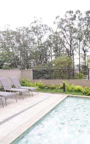 Apartamento para alugar com 39m², 1 quarto e sem vagaÁrea comum - Piscina