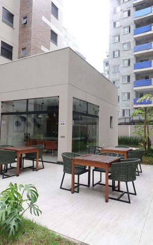 Apartamento para alugar com 39m², 1 quarto e sem vagaÁrea comum - Churrasqueira 2