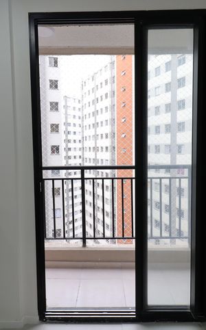 Apartamento para alugar com 39m², 1 quarto e sem vagaVaranda