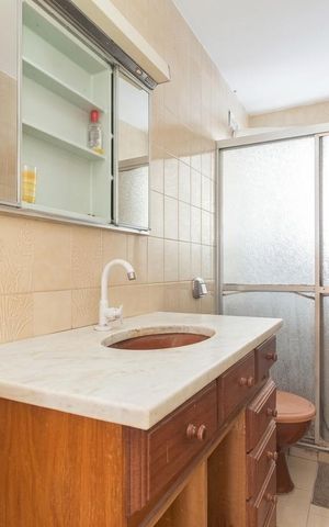 Apartamento para alugar com 66m², 1 quarto e 1 vaga Apartamento para alugar com 66m², 1 quarto e 1 vagaBanheiro