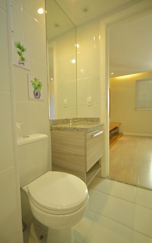 Apartamento para alugar com 60m², 2 quartos e 1 vagaBanheiro 