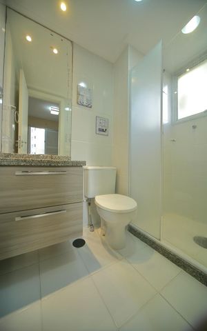 Apartamento para alugar com 60m², 2 quartos e 1 vagaBanheiro da Suíte 
