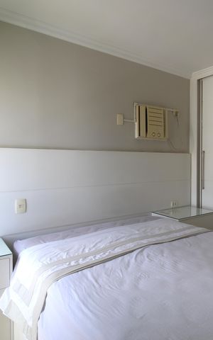 Apartamento à venda com 107m², 3 quartos e 2 vagasQuarto 3 - Suíte