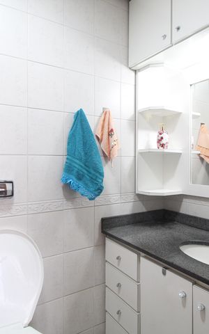 Apartamento à venda com 63m², 2 quartos e 1 vagaBanheiro