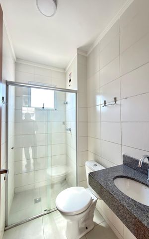 Apartamento à venda com 45m², 2 quartos e 1 vaga Apartamento à venda com 45m², 2 quartos e 1 vagaBanheiro Social