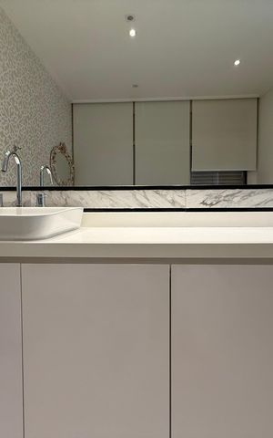 Apartamento para alugar com 260m², 3 quartos e 4 vagas Apartamento para alugar com 260m², 3 quartos e 4 vagasBanheiro 1