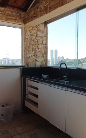 Casa para alugar com 280m², 4 quartos e 2 vagasÁrea gourmet