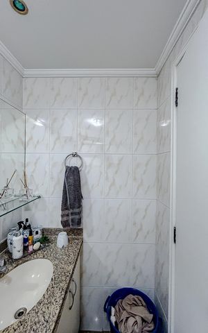 Apartamento à venda com 75m², 3 quartos e 2 vagasBanheiro da Suíte