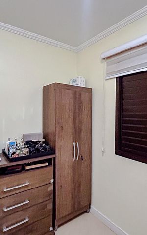 Apartamento à venda com 75m², 3 quartos e 2 vagasQuarto 2