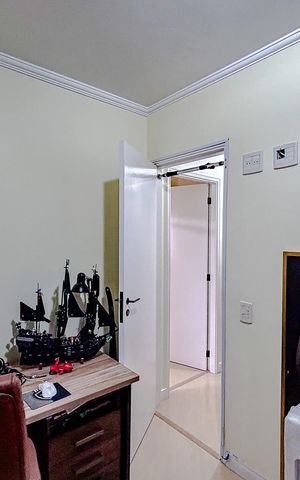 Apartamento à venda com 75m², 3 quartos e 2 vagasQuarto 2