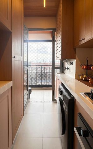 Apartamento à venda com 76m², 3 quartos e 1 vaga Apartamento à venda com 76m², 3 quartos e 1 vagaÁrea de Serviço