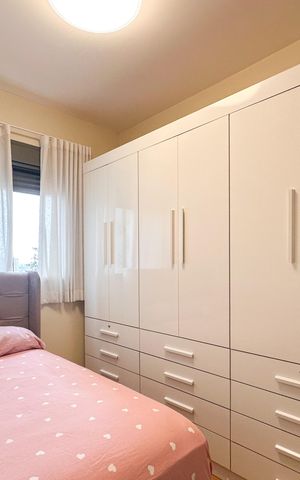 Apartamento à venda com 76m², 3 quartos e 1 vaga Apartamento à venda com 76m², 3 quartos e 1 vagaQuarto 21