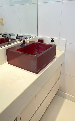 Apartamento à venda com 131m², 3 quartos e 3 vagas Apartamento à venda com 131m², 3 quartos e 3 vagasBanheiro da Suíte 1