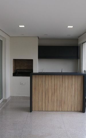 Apartamento para alugar com 160m², 3 quartos e 2 vagasVaranda gourmet