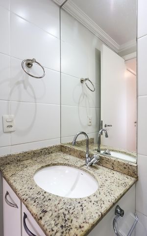 Apartamento à venda com 67m², 3 quartos e 1 vaga Apartamento à venda com 67m², 3 quartos e 1 vagaBanheiro Suíte