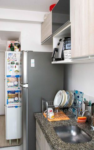Apartamento à venda com 43m², 2 quartos e sem vagaCozinha