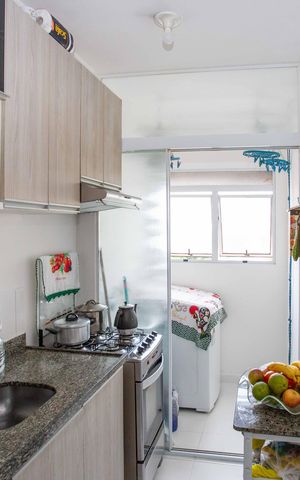 Apartamento à venda com 43m², 2 quartos e sem vagaCozinha