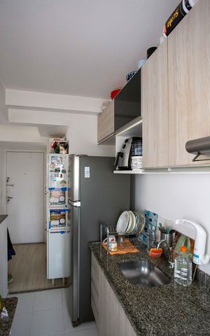 Apartamento à venda com 43m², 2 quartos e sem vagaCozinha