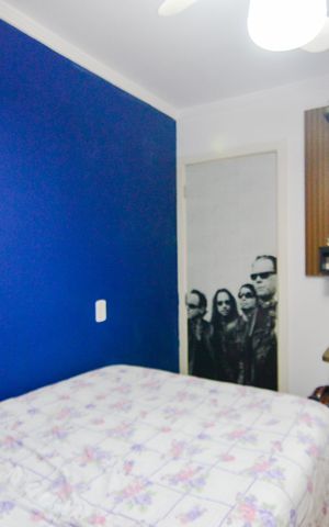 Apartamento à venda com 114m², 3 quartos e 2 vagasQuarto 2 