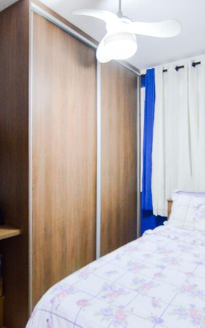 Apartamento à venda com 114m², 3 quartos e 2 vagasQuarto 2 