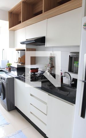 Apartamento para alugar com 56m², 2 quartos e 1 vagaCozinha e Área de Serviço