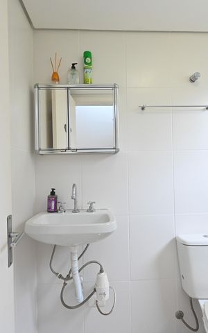 Casa à venda com 175m², 3 quartos e 4 vagasBanheiro da Área Gourmet