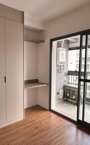 Apartamento para alugar com 28m², 1 quarto e sem vaga