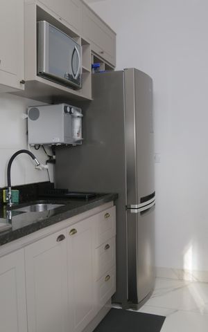 Casa de condomínio à venda com 46m², 2 quartos e 1 vaga Casa de condomínio à venda com 46m², 2 quartos e 1 vagaCozinha