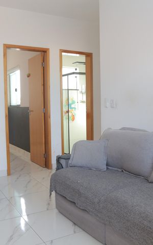 Casa de condomínio à venda com 46m², 2 quartos e 1 vaga Casa de condomínio à venda com 46m², 2 quartos e 1 vagaSala