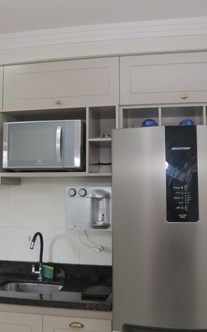 Casa de condomínio à venda com 46m², 2 quartos e 1 vaga Casa de condomínio à venda com 46m², 2 quartos e 1 vagaCozinha