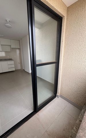 Apartamento para alugar com 46m², 1 quarto e 1 vaga Apartamento para alugar com 46m², 1 quarto e 1 vagaVaranda