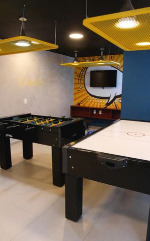Apartamento para alugar com 39m², 2 quartos e sem vaga Apartamento para alugar com 39m², 2 quartos e sem vagaSalão de jogos