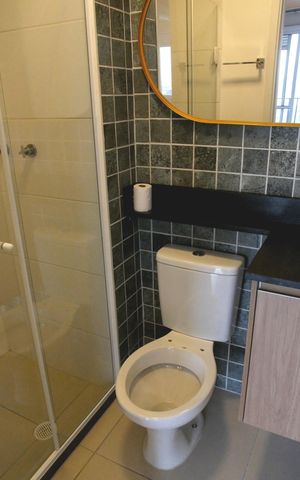 Apartamento para alugar com 39m², 2 quartos e sem vaga Apartamento para alugar com 39m², 2 quartos e sem vagaBanheiro