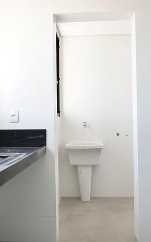 Apartamento à venda com 90m², 3 quartos e 2 vagasCozinha e Área de Serviço