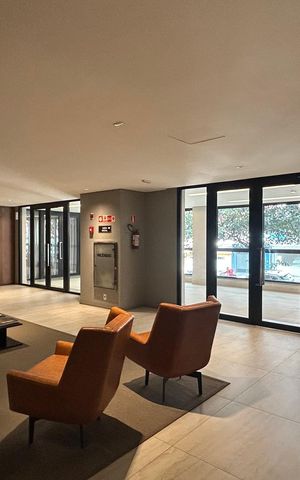 Studio para alugar com 34m², 1 quarto e sem vaga Studio para alugar com 34m², 1 quarto e sem vagaHall de entrada