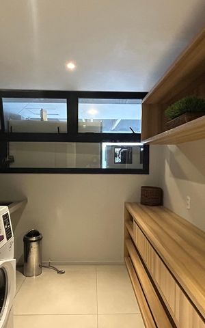 Studio para alugar com 34m², 1 quarto e sem vaga Studio para alugar com 34m², 1 quarto e sem vagaLavanderia