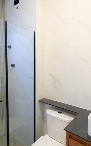 Apartamento para alugar com 41m², 1 quarto e sem vaga Apartamento para alugar com 41m², 1 quarto e sem vagaBanheiro