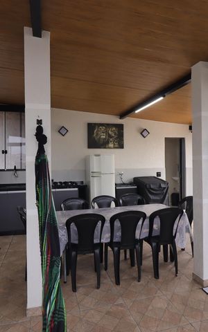 Casa para alugar com 80m², 2 quartos e 1 vagaÁrea Gourmet