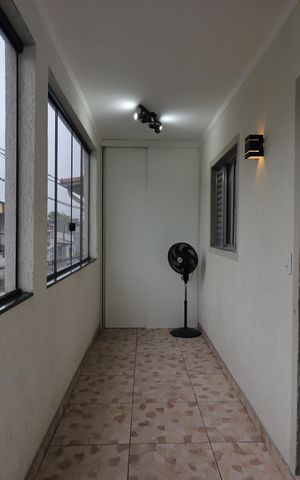 Casa para alugar com 80m², 2 quartos e 1 vagaVaranda do Quarto 2