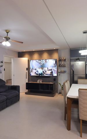 Casa para alugar com 80m², 2 quartos e 1 vagaSala